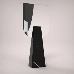 Specchio da tavolo Ophelia Black Marquina