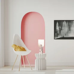 Specchio da tavolo Ophelia Portuguese Pink
