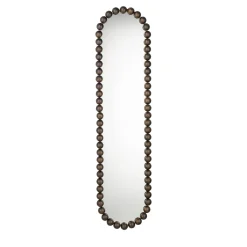 Specchio ovale in bronzo Gioiello di Nika Zupanc