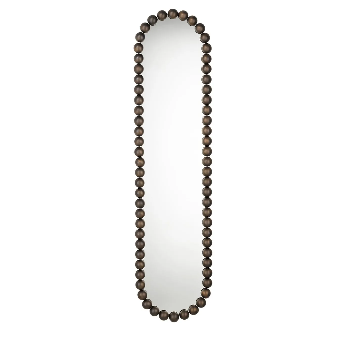 Specchio ovale in bronzo Gioiello di Nika Zupanc