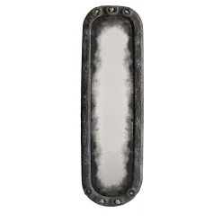 Specchio piccolo in stile antiquariato a mano Verve con Pirite