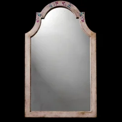 Specchio Positano in Vetro Beige