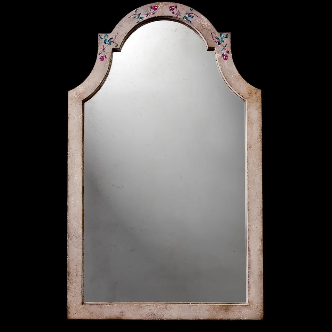 Specchio Positano in Vetro Beige