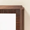 Specchio quadrato Structura Crisscross Brown