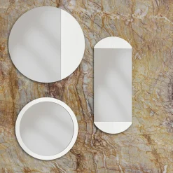 Specchio Rettangolare Fashion con Dettagli in Canneté