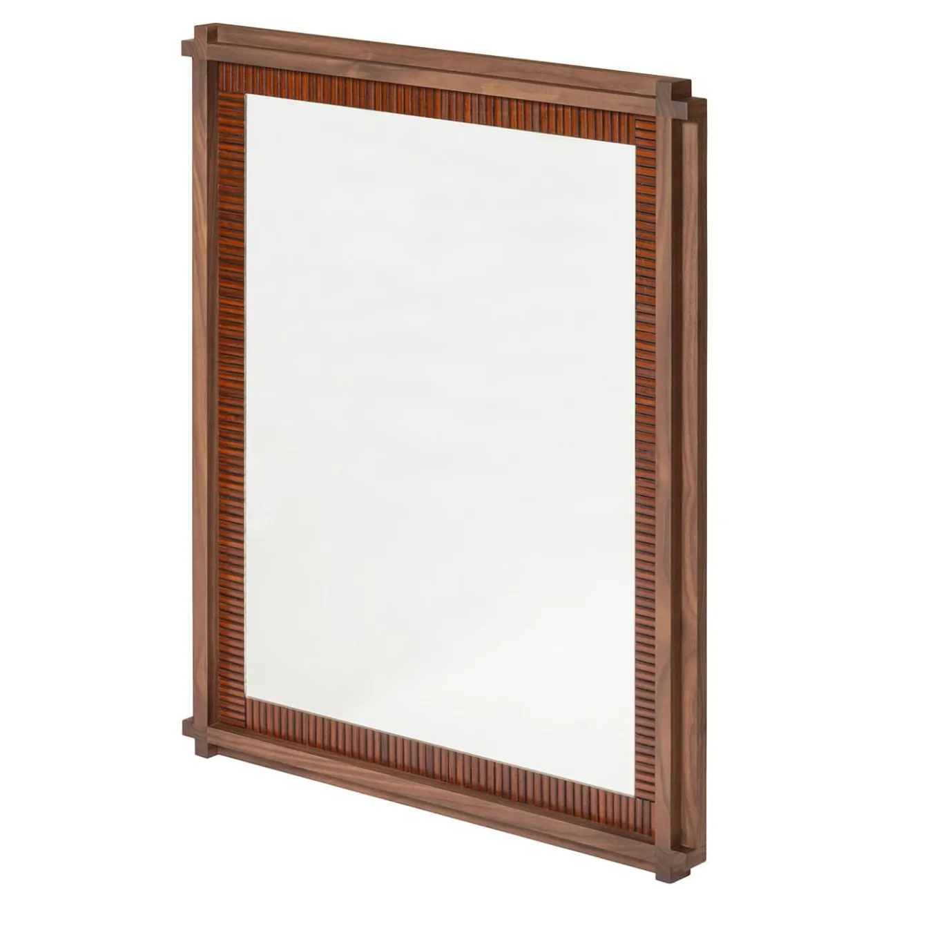 Specchio rettangolare Structura Crisscross Brown
