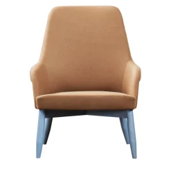 Spy 659 Poltrona marrone e blu di Emilio Nanni