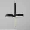 SPZ02 Lampada a sospensione in metallo nero