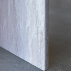 SSB402 Rosa Egeo Tavolino da Caffè In Marmo Scultoreo