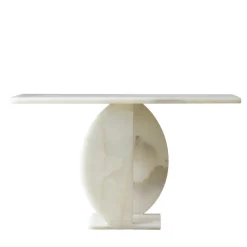 SSC105 Console scultorea in marmo onice