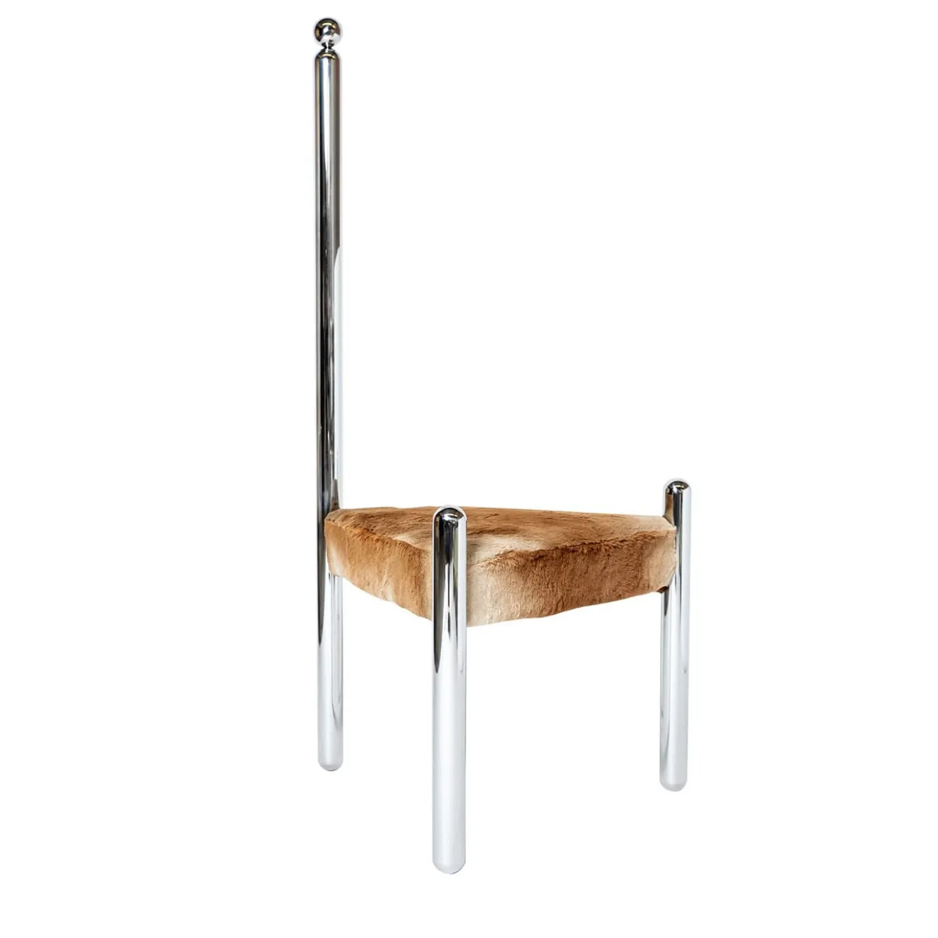 SS01 Sedia scultorea in acciaio