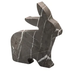 Statuetta grigia Bunny di Alessandra Grasso