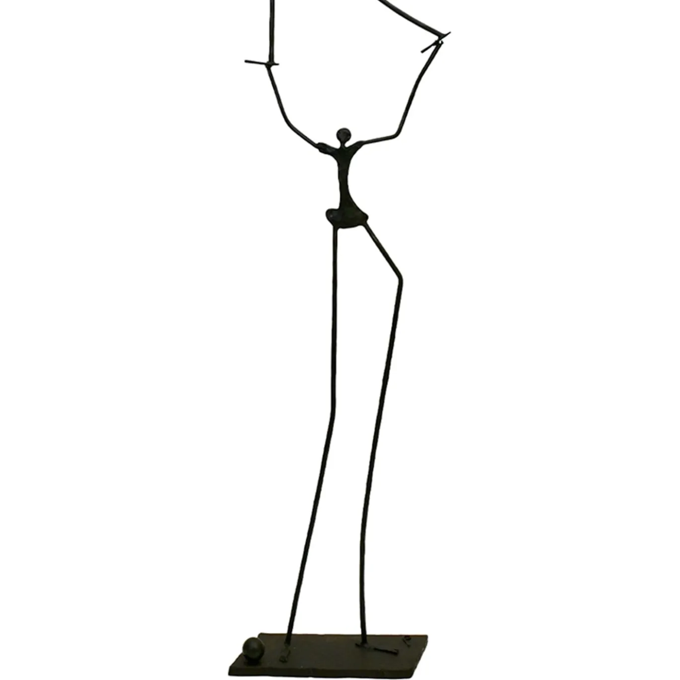Statuina Gli Acrobati in ferro di Lorenzo Quadalti