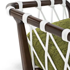 Sunset Basket Grande Barrique + Divano verde di Paola Navone