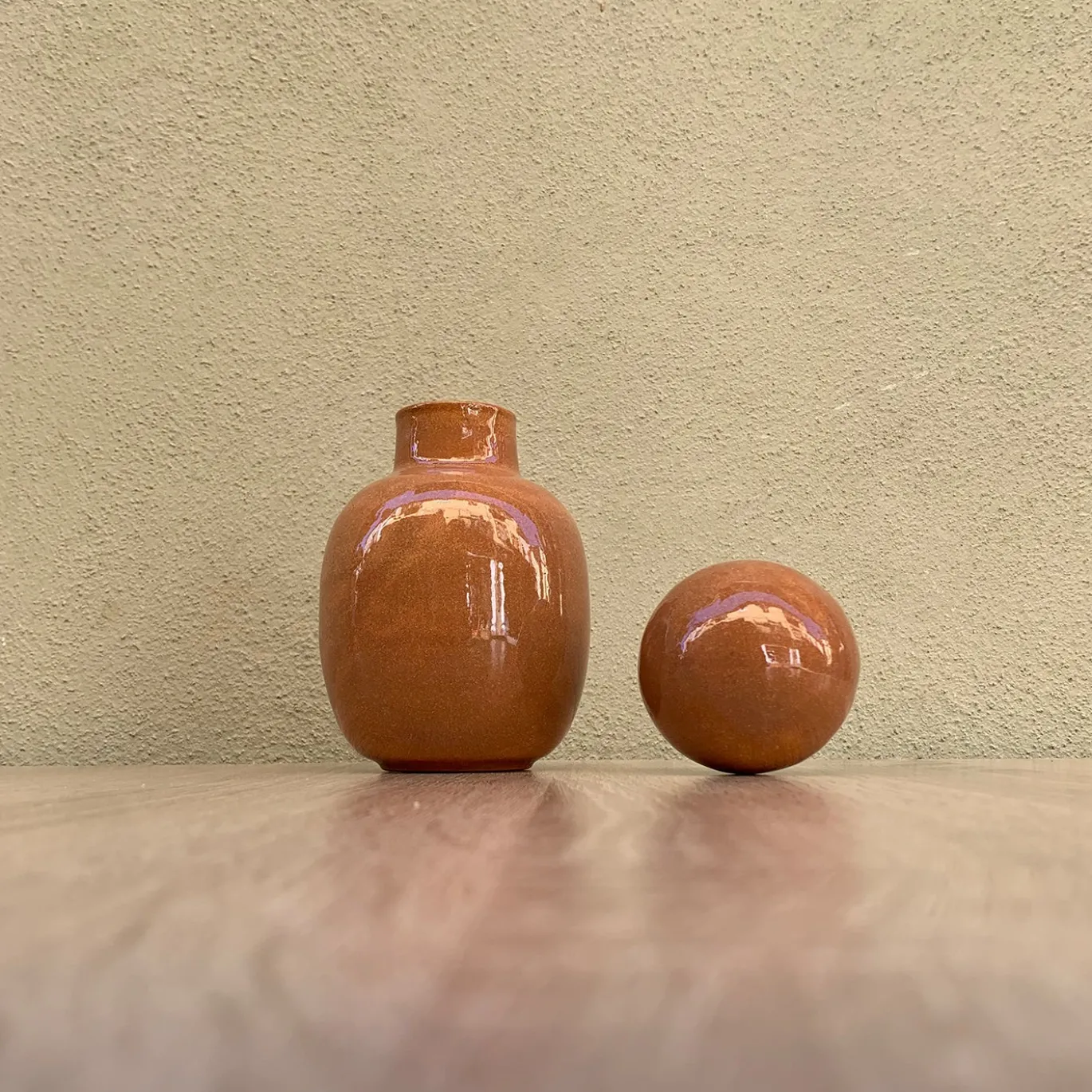 S. 9 Vaso in terracotta smaltata