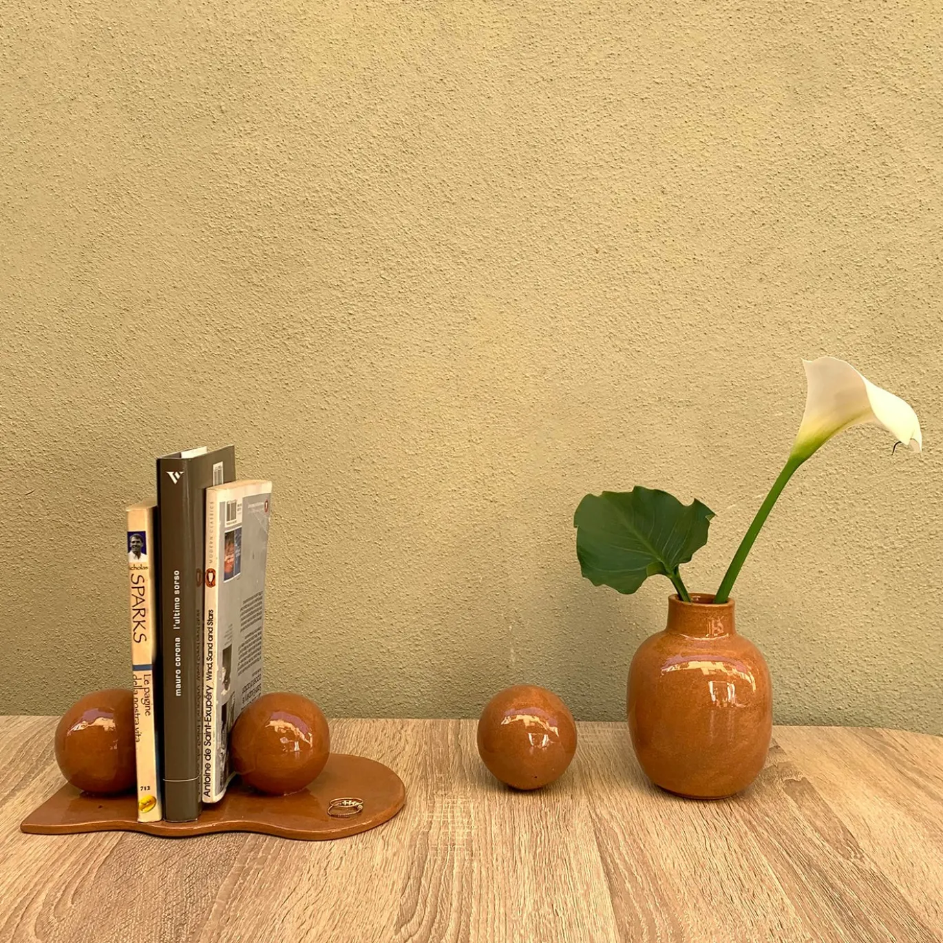 S. 9 Vaso in terracotta smaltata