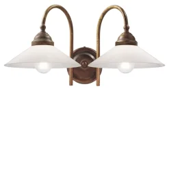 Tabià Lampada da parete a 2 luci