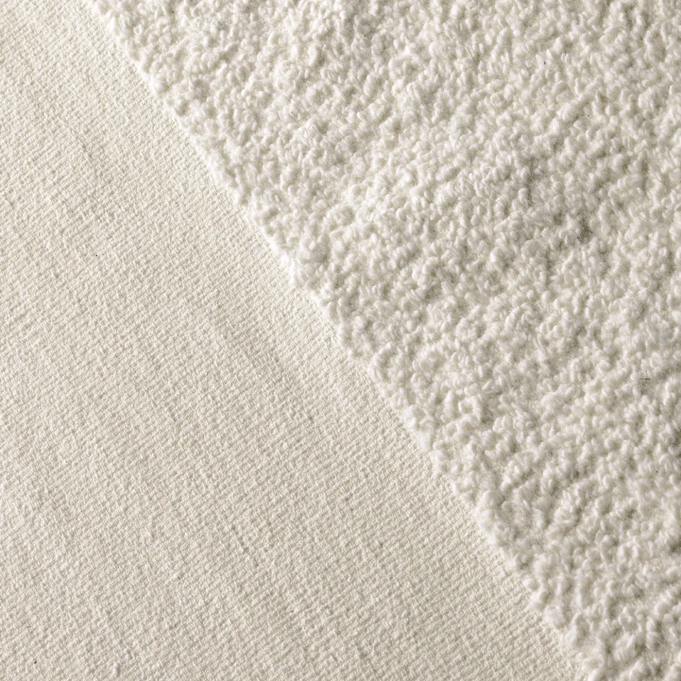Tappeto Alba in Lana Bianca di Ignacia Murtagh