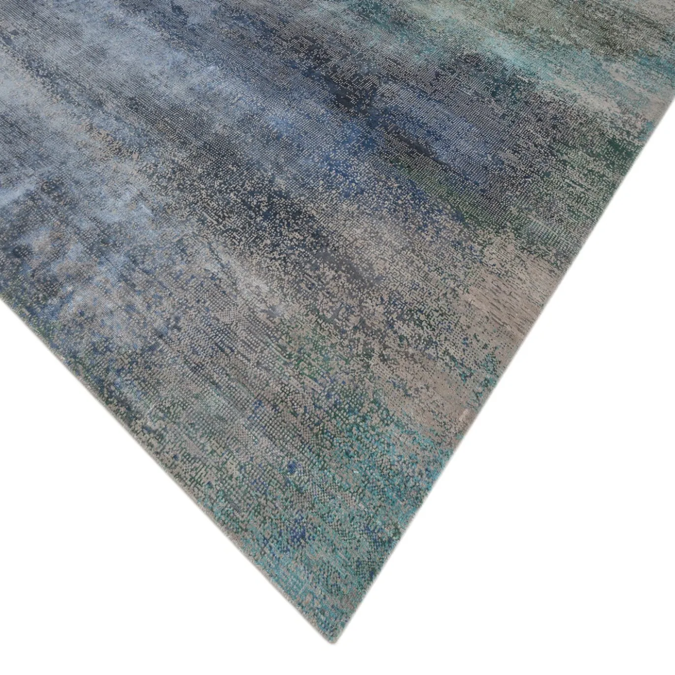 Tappeto Annodato A Mano Ashwood & Denim Ash