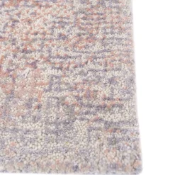Tappeto Annodato A Mano Lavender Haze & Silver Pink