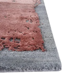 Tappeto Annodato a Mano Rustic Reverie Espresso e Grigio Medio