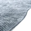 Tappeto Annodato A Mano Serene Skyline & Marine Blue