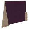 Tappeto asimmetrico colore amarena