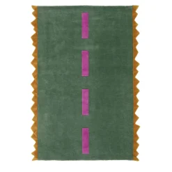 Tappeto Autostrada verde e viola