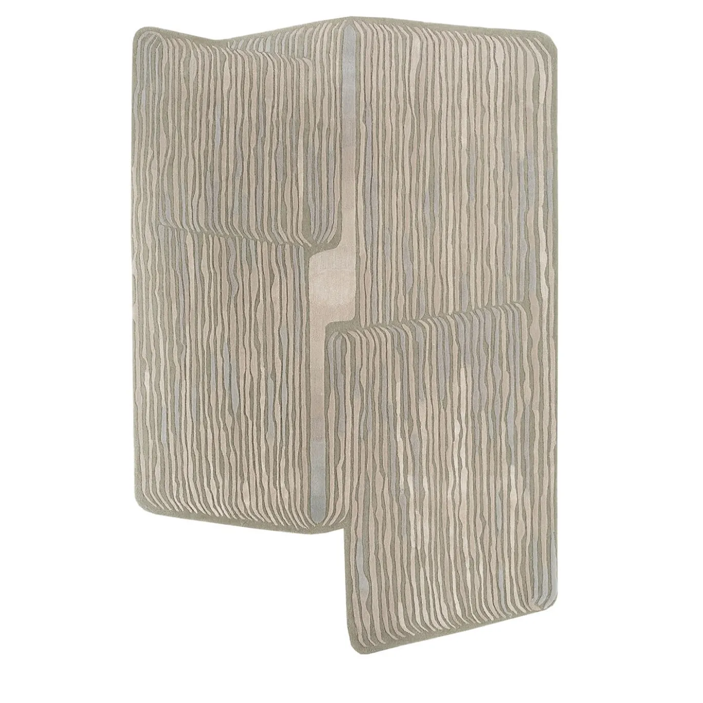Tappeto Calming Cove BlueBell trapuntato a mano