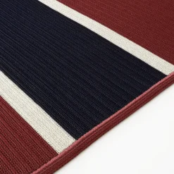 Tappeto da esterno rosso e blu di Antonio Marras