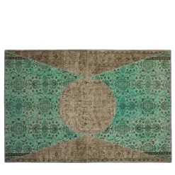 Tappeto Da Vinci Grigio e Blu Tiffany