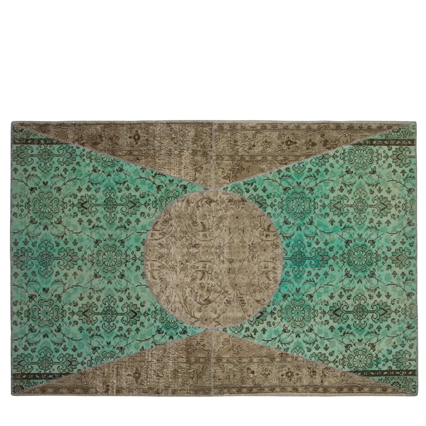 Tappeto Da Vinci Grigio e Blu Tiffany