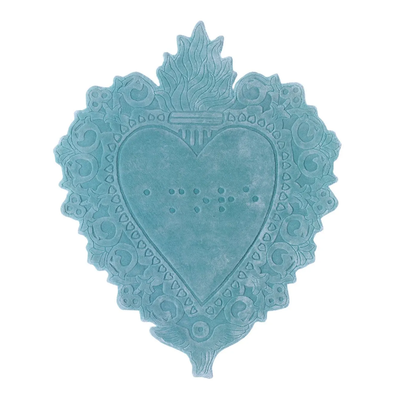 Tappeto Devotion Omnia Amore in edizione limitata - Versione Braille