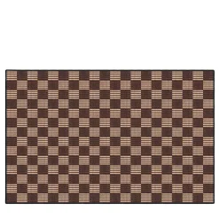 Tappeto di Agave e Metallo Bordeaux Speciale Bishop