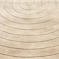Tappeto Dune Beige In Lana di Richard Hutten