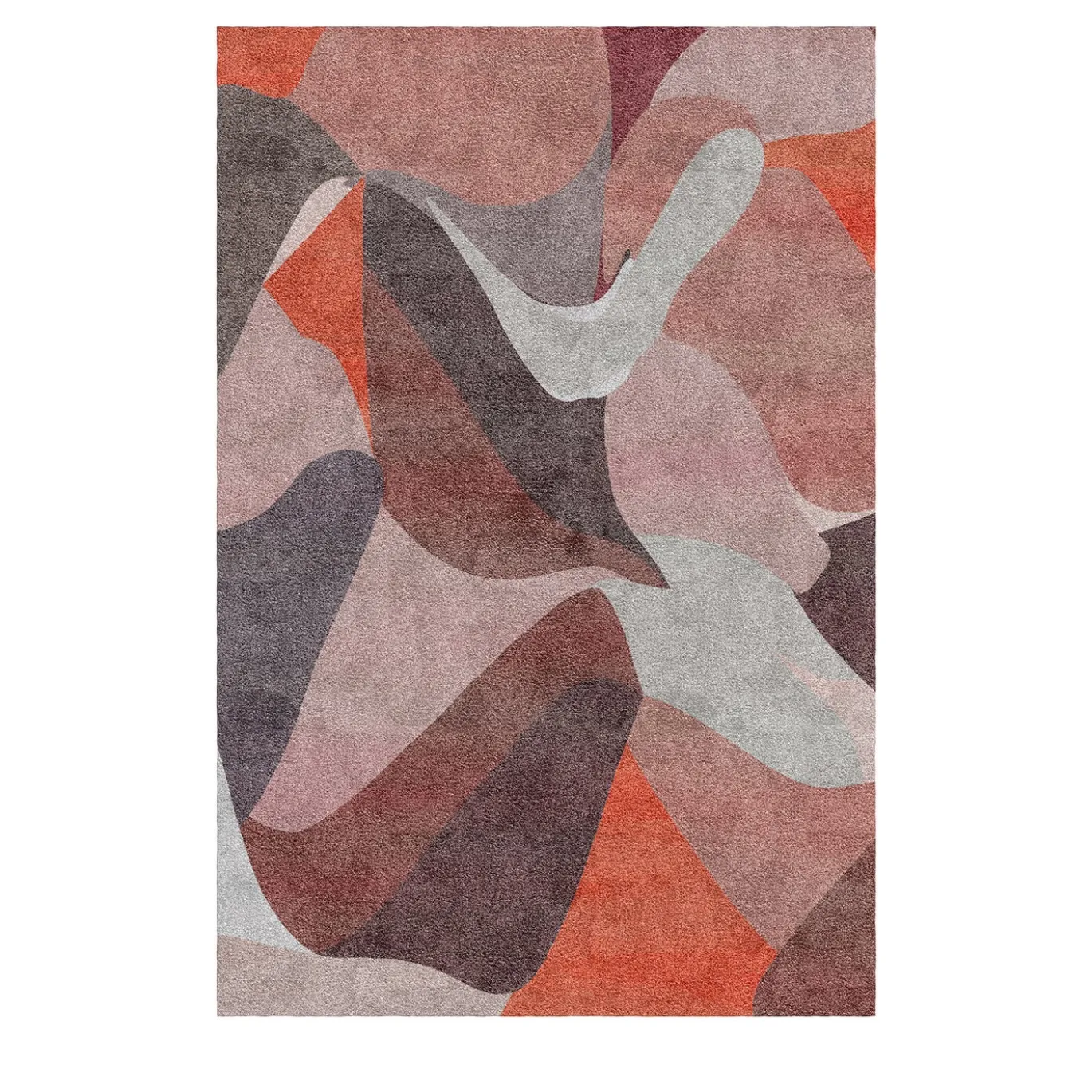 Tappeto Dune Red di Vanessa Ordonez
