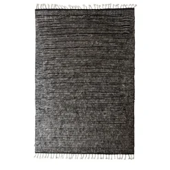 Tappeto DUN 6201 nero e grigio scuro