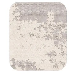 Tappeto eclettico nei toni del grigio