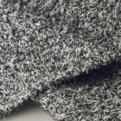 Tappeto Erbe in lana di alpaca nero e grigio di Ignacia Murtagh