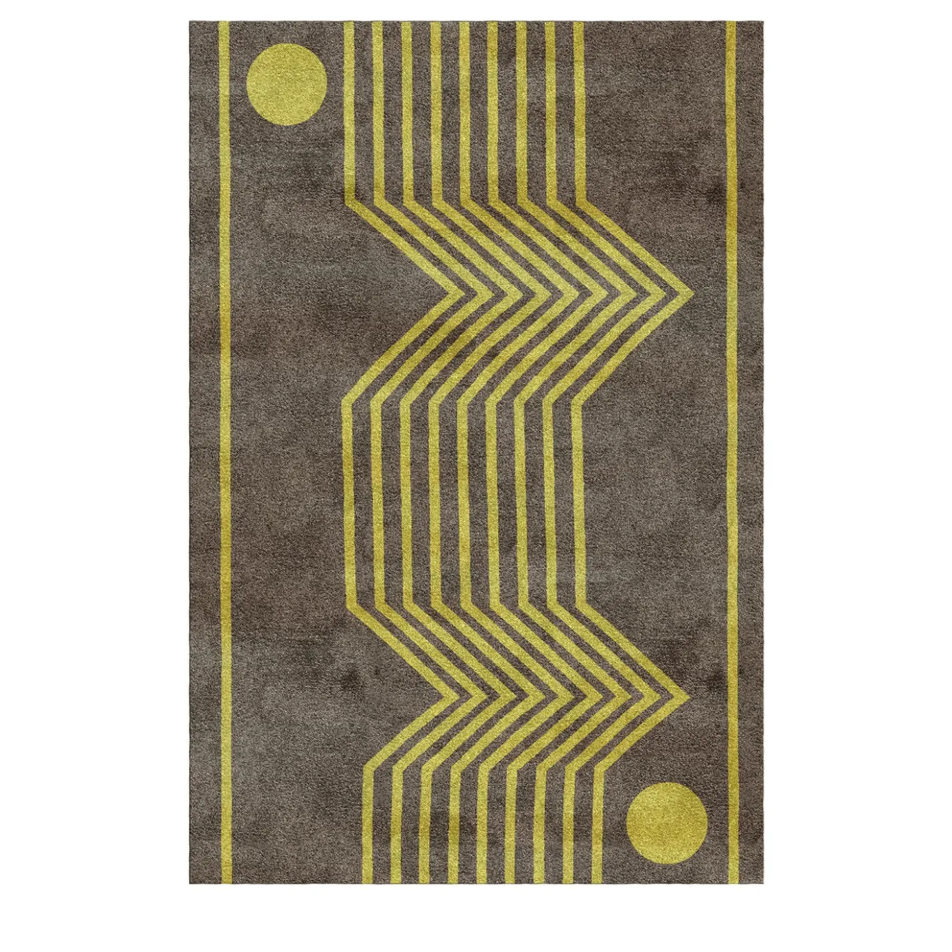 Tappeto Futuro Yellow di Vanessa Ordonez