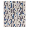 Tappeto Geometrico Policromo Diamantina in Seta e Lana di Gio Ponti #3