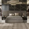 Tappeto Grace di ispirazione Art Deco nei toni del grigio
