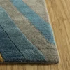 Tappeto Hidden Lines Classic Gray & Apricot trapuntato a mano