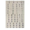 Tappeto in Lana Bianco Ardesia Charcoal