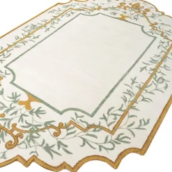 Tappeto in Lana e Cotone Annodato a Mano The Garden Gate di Tatiana de Nicolay