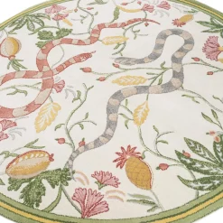 Tappeto in Lana e Cotone Annodato a Mano The Snake Song di Tatiana de Nicolay #1