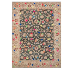 Tappeto in Lana e Seta Annodato a Mano Confetti 1 di Richard Hutten