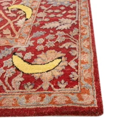 Tappeto in Lana e Seta Annodato a Mano Bananas di Richard Hutten