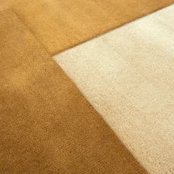 Tappeto in lana Halo Aurora Gold