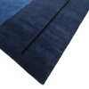 Tappeto in lana tonalità Blu Medievale e Blu Crepuscolo